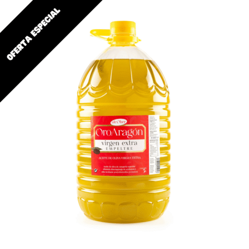 Oroaragon Aceite Virgen Extra (Empeltre) 5L + PROMO Aceituna Aragón